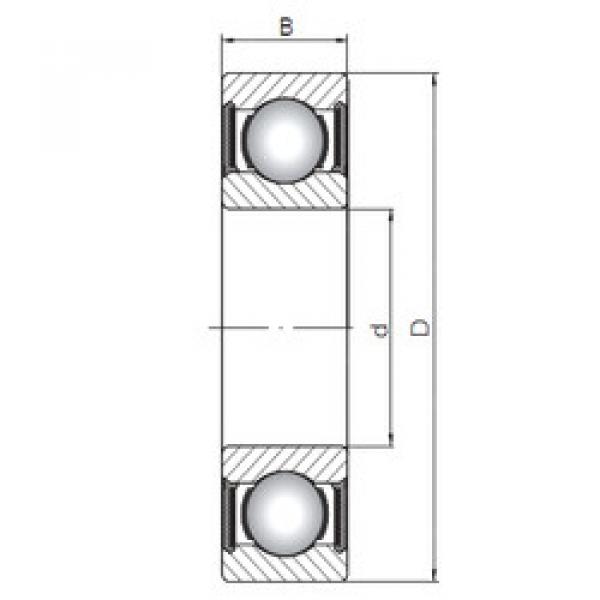 المحامل 61910-2RS ISO #1 image