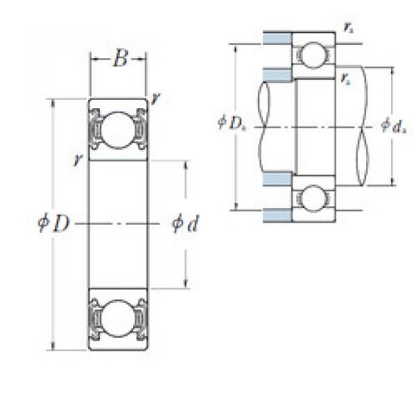 المحامل 6810ZZ NSK #1 image