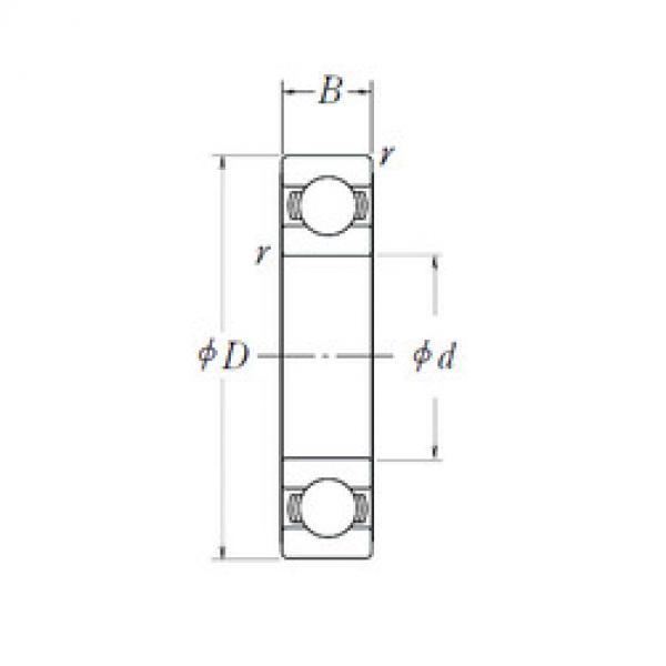 المحامل 6906L11-H-20 NSK #1 image