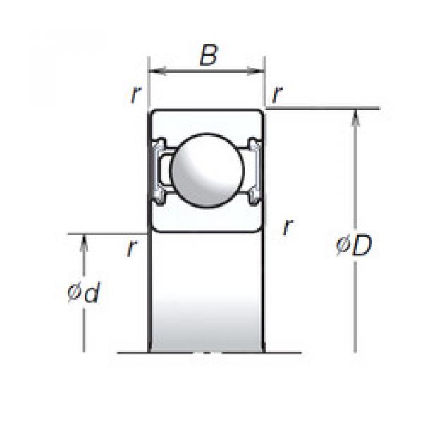 المحامل 6207T1XVV NSK #1 image