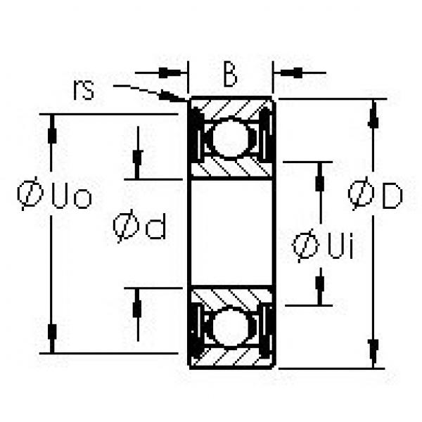 المحامل SR144ZZA0204 AST #1 image