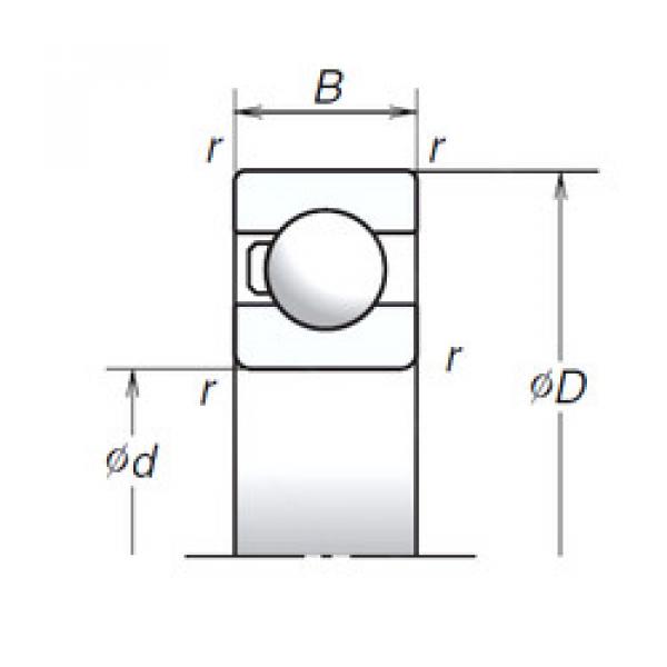 المحامل 6301T1X NSK #1 image