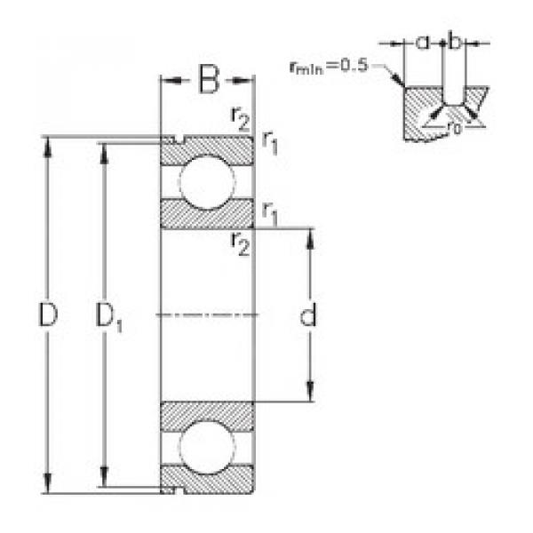 المحامل 6311-N NKE #1 image