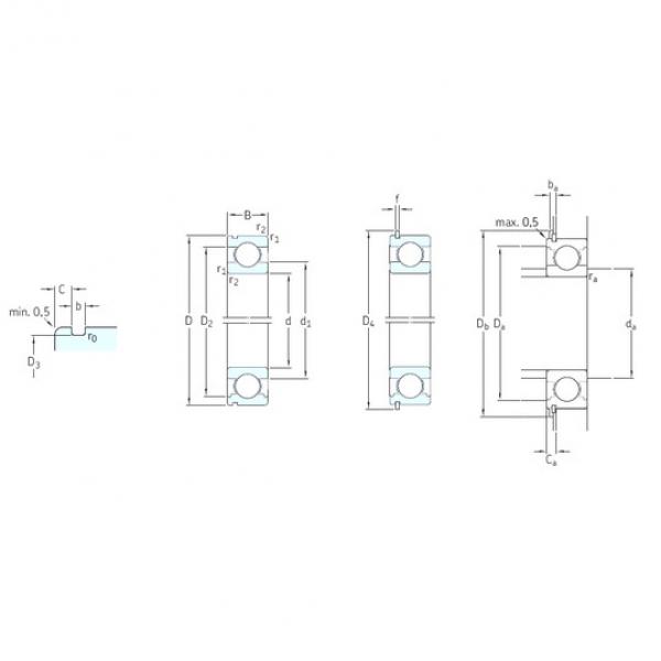 المحامل 6214NR SKF #1 image