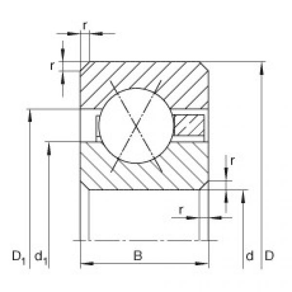 المحامل CSXD065 INA #1 image