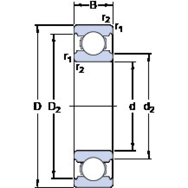 المحامل W 607 SKF #1 image