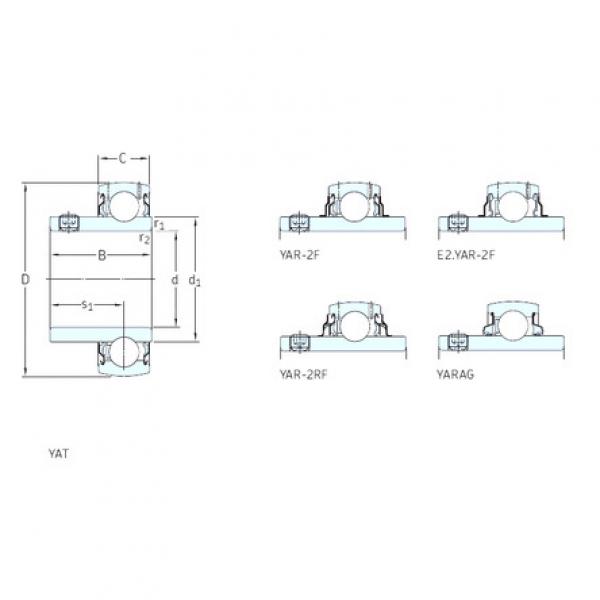 المحامل YARAG208 SKF #1 image