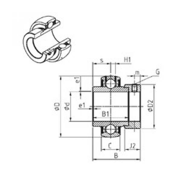 المحامل EX306G2 SNR #1 image