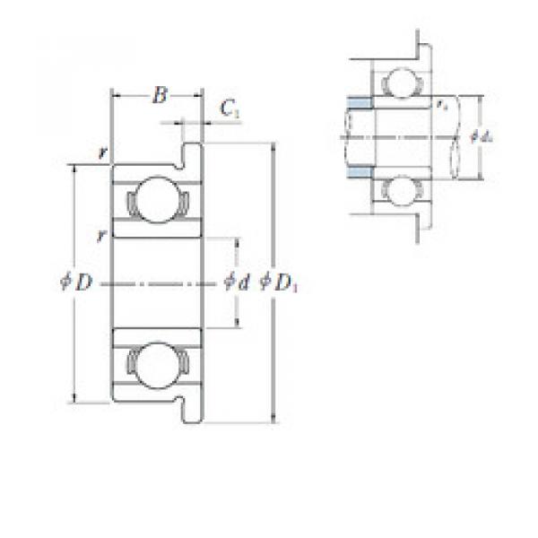 المحامل F636 NSK #1 image