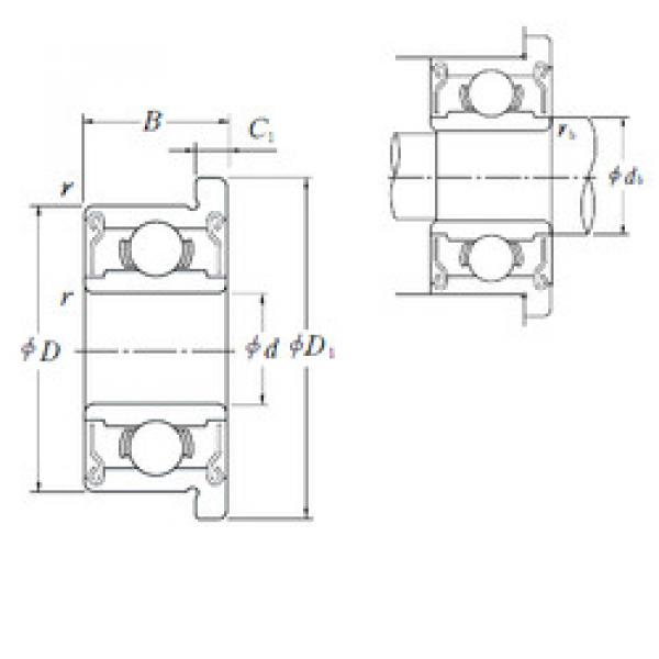 المحامل F689DD NSK #1 image