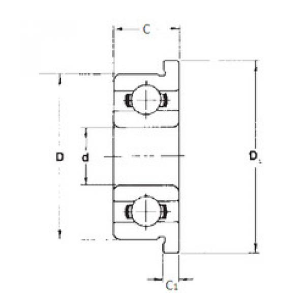 المحامل F603 FBJ #1 image