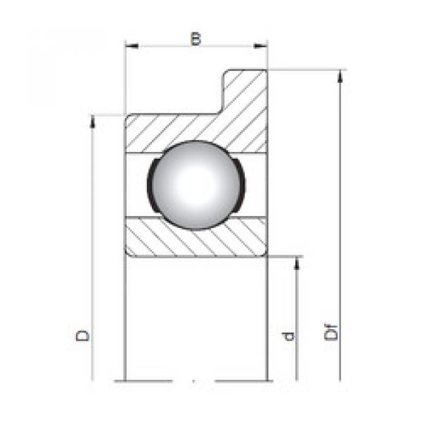 المحامل FL623 ISO #1 image