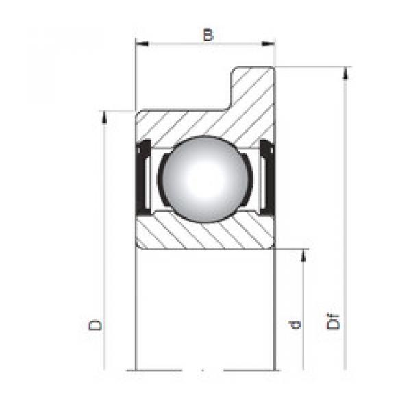 المحامل FL618/2,5 ZZ ISO #1 image