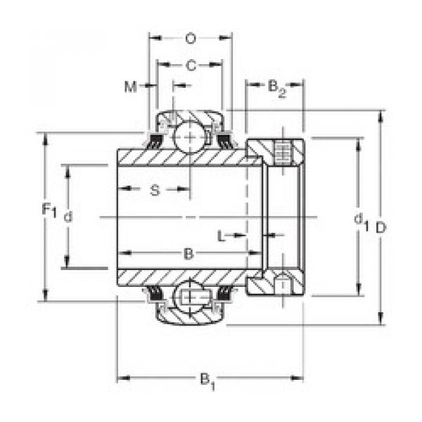 المحامل GE25KPPB3 Timken #1 image