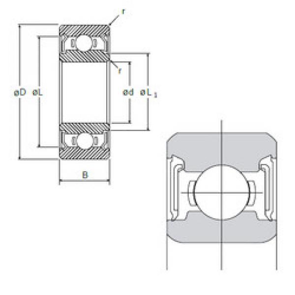 المحامل L-1910DD NMB #1 image