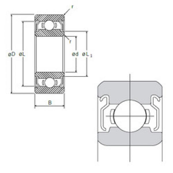 المحامل R-2480KK NMB #1 image