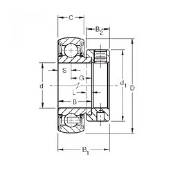 المحامل RA009RRB Timken #1 image