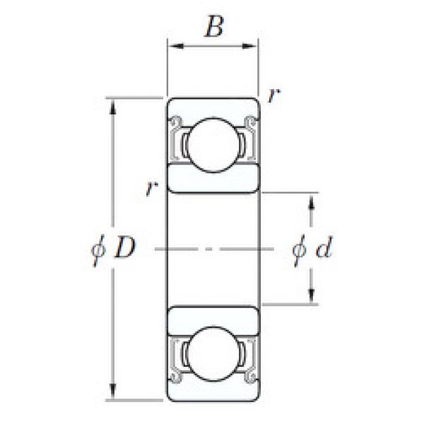 المحامل SV 6205 ZZST KOYO #1 image