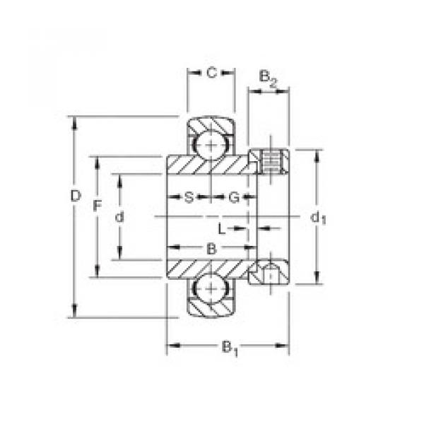 المحامل SMN014KB Timken #1 image