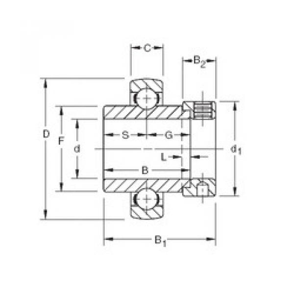 المحامل SM1011KB Timken #1 image