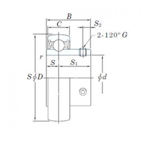 المحامل SU003S6 KOYO #1 image