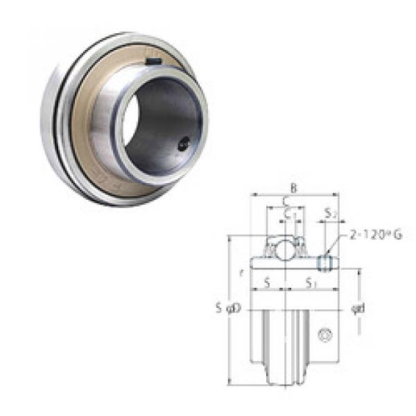 المحامل UC216-50 FYH #1 image