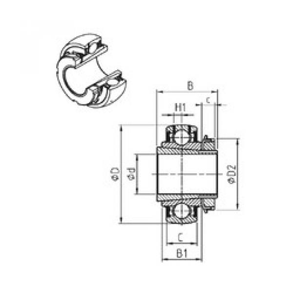 المحامل UK208+H-20 SNR #1 image