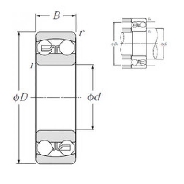 Bearing 1318S NTN #1 image