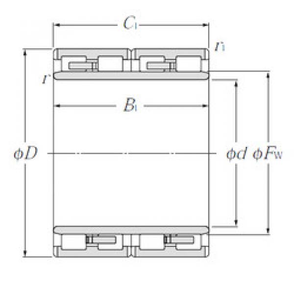 المحامل 4R5805 NTN #1 image