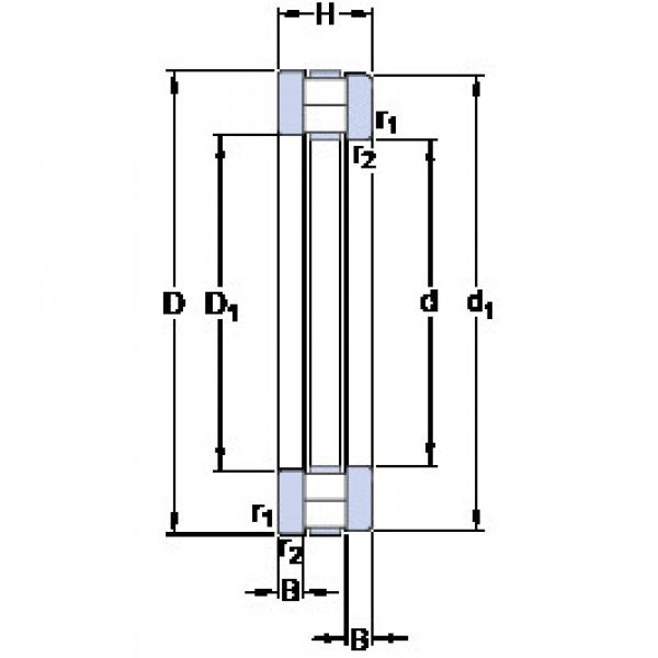 المحامل 89420 M SKF #1 image