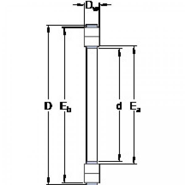 المحامل K 89417 M SKF #1 image