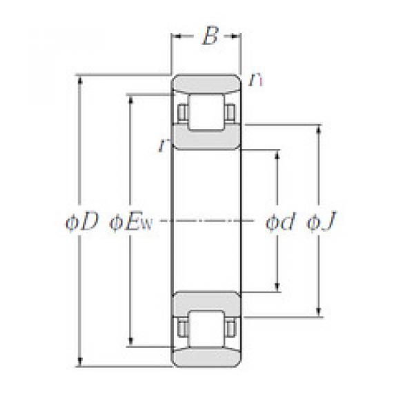 المحامل N1036 NTN #1 image