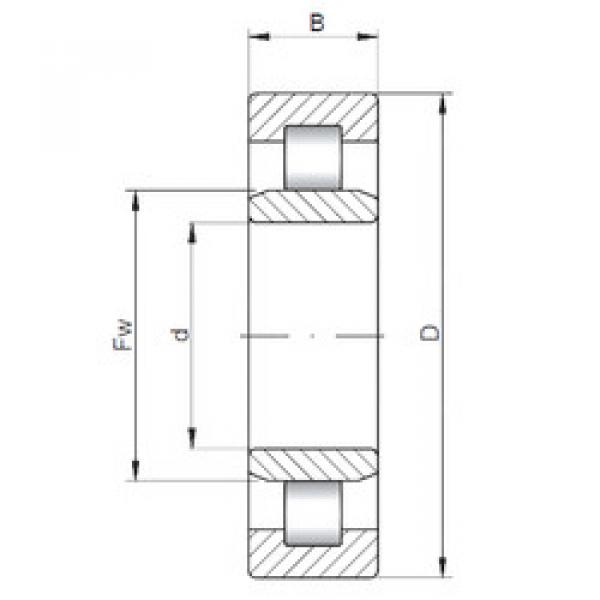 المحامل NU2222 E CX #1 image