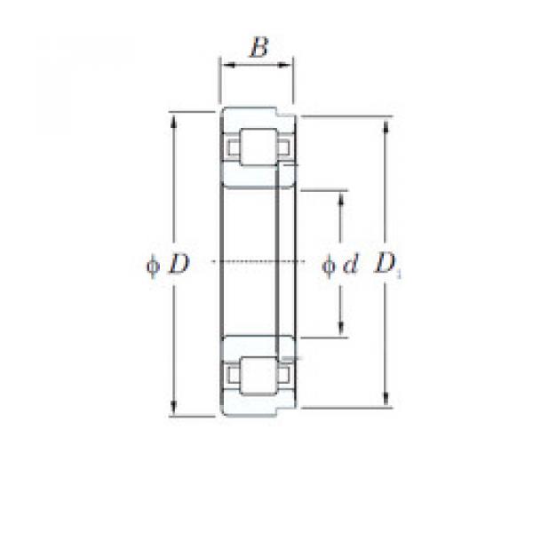 المحامل NUP224R KOYO #1 image