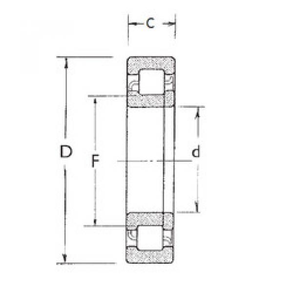 المحامل NUP2312 FBJ #1 image