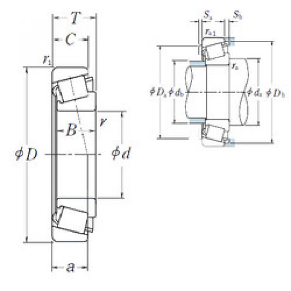 المحامل HR31318J NSK #1 image