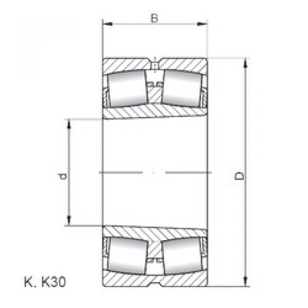 المحامل 22360 KW33 ISO #1 image