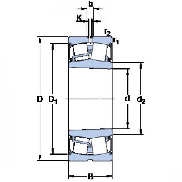 المحامل BS2-2226-2CS5K/VT143 SKF #1 image