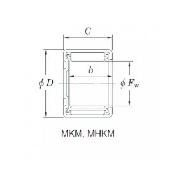 المحامل MHKM1220 KOYO #1 image