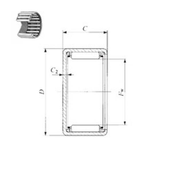 المحامل BHAM 1616 IKO #1 image