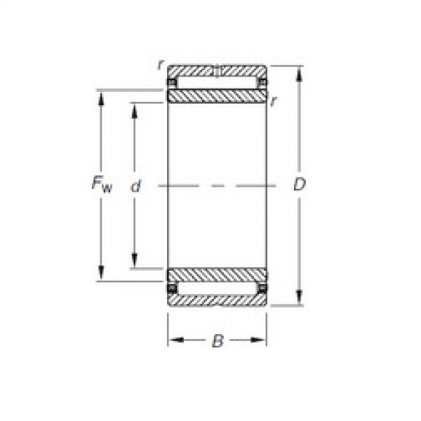 المحامل NKJ15/16 Timken #1 image