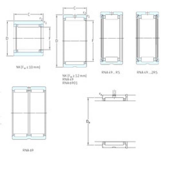 المحامل RNA4826 SKF #1 image