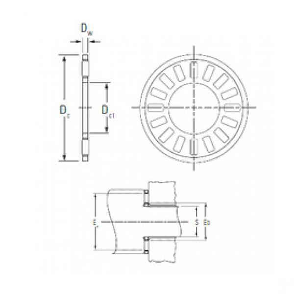 المحامل NTA-3650 KOYO #1 image