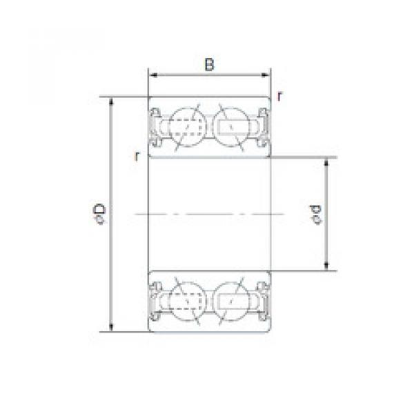 المحامل 4608-5AC2RS CYSD #1 image