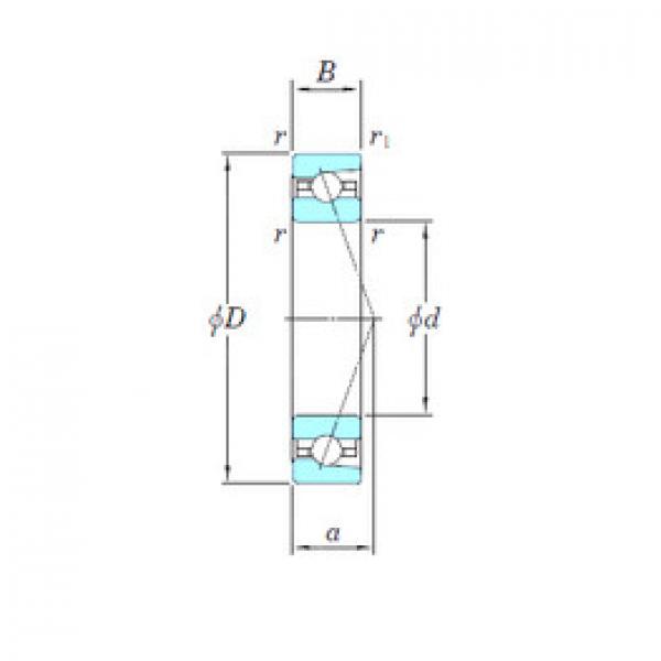 المحامل 3NCHAR934C KOYO #1 image