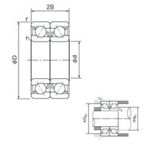 المحامل 7017DB NACHI #1 image