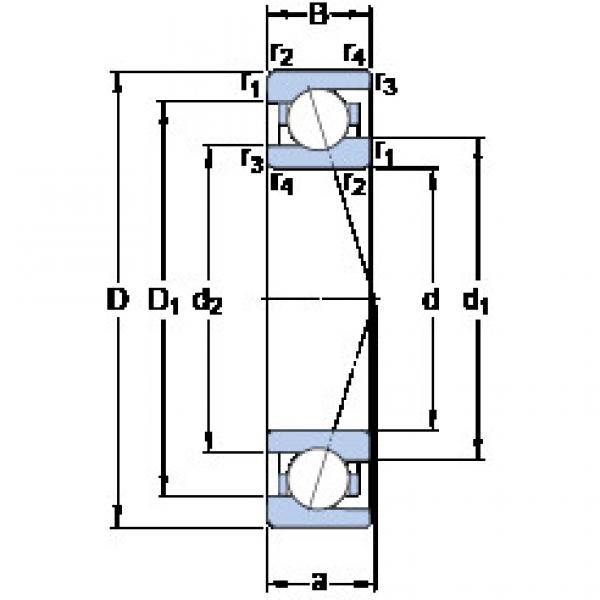 المحامل 71913 ACE/P4A SKF #1 image