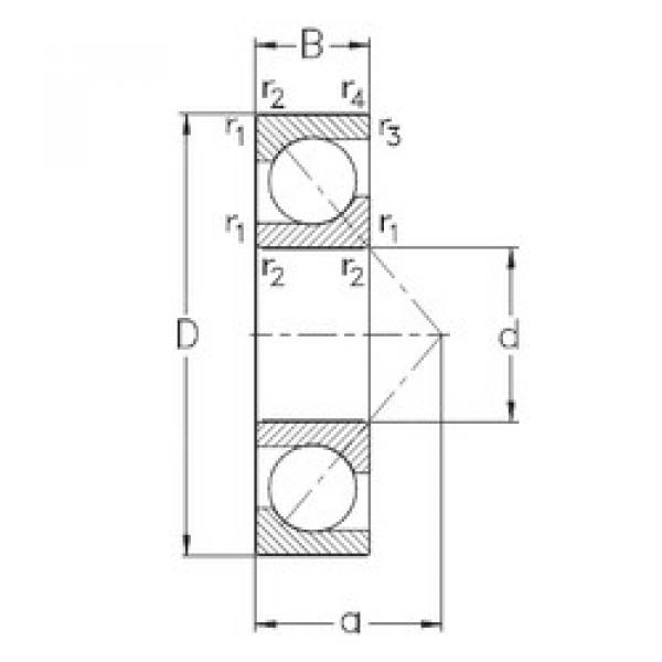 المحامل 7304-BECB-MP NKE #1 image