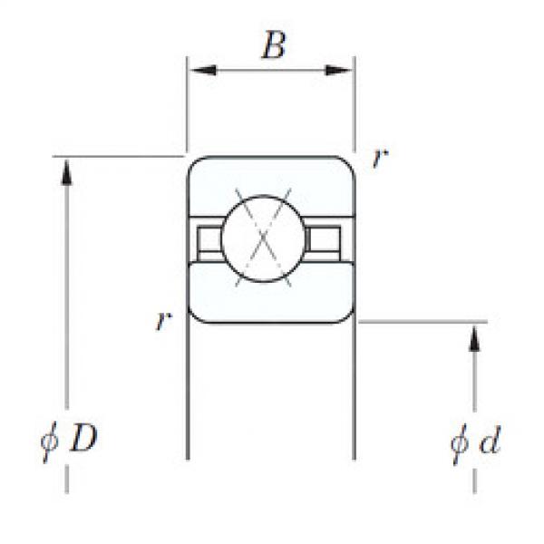 المحامل KFX065 KOYO #1 image