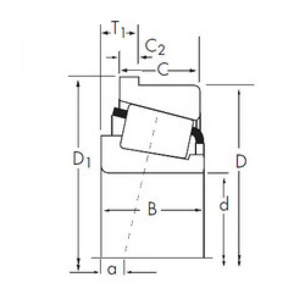 المحامل 26126/26283-B Timken #1 image